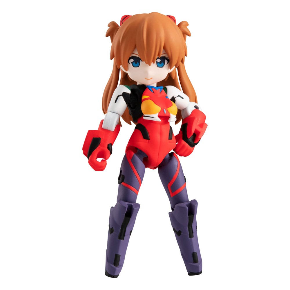 Evangelion Desktop Army Figurák Shikinami Asuka Langley & Evangelion 2 8 – 15 cm