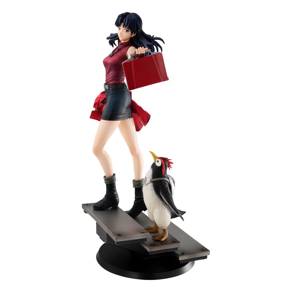 Rebuild of Evangelion Gals PVC Szobor Misato Katsuragi & Toll Toll 25 cm
