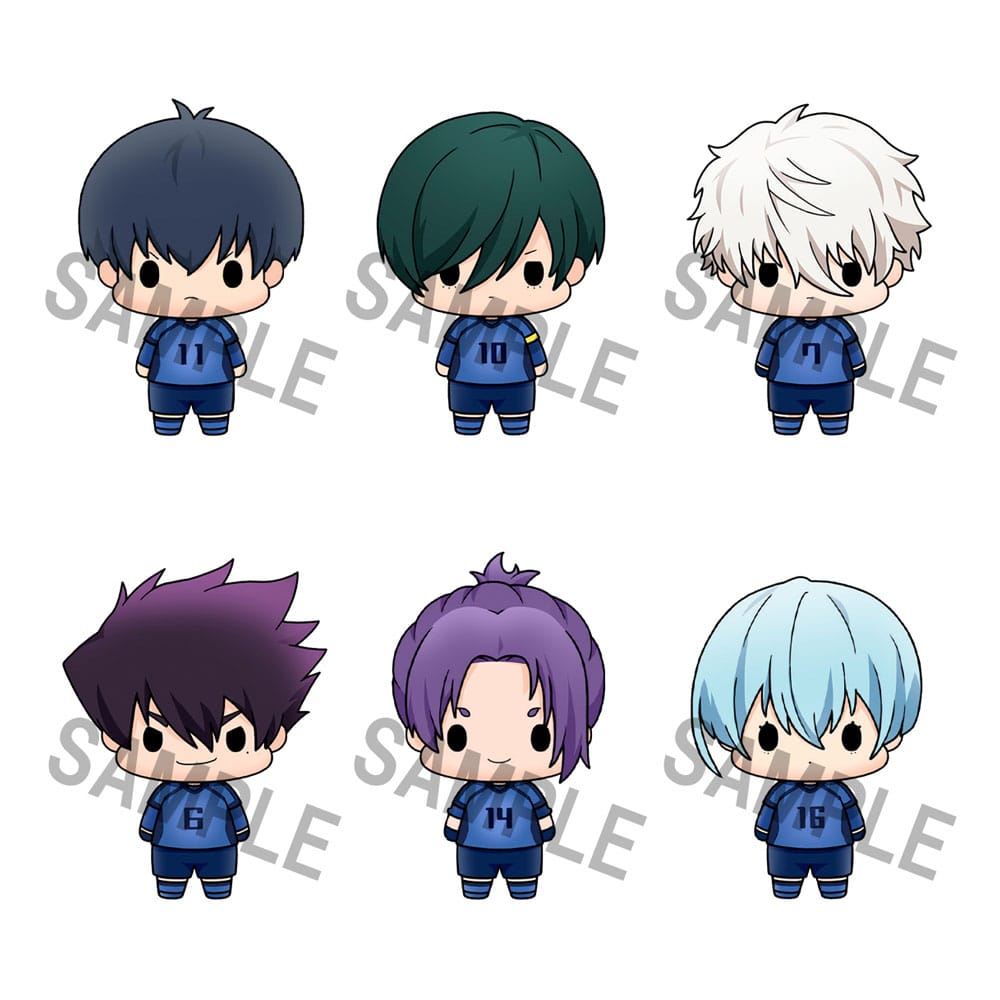 Blue Lock Chokorin Mascot Series Trading Figura Vol. 2 5 cm Válogatás (6)