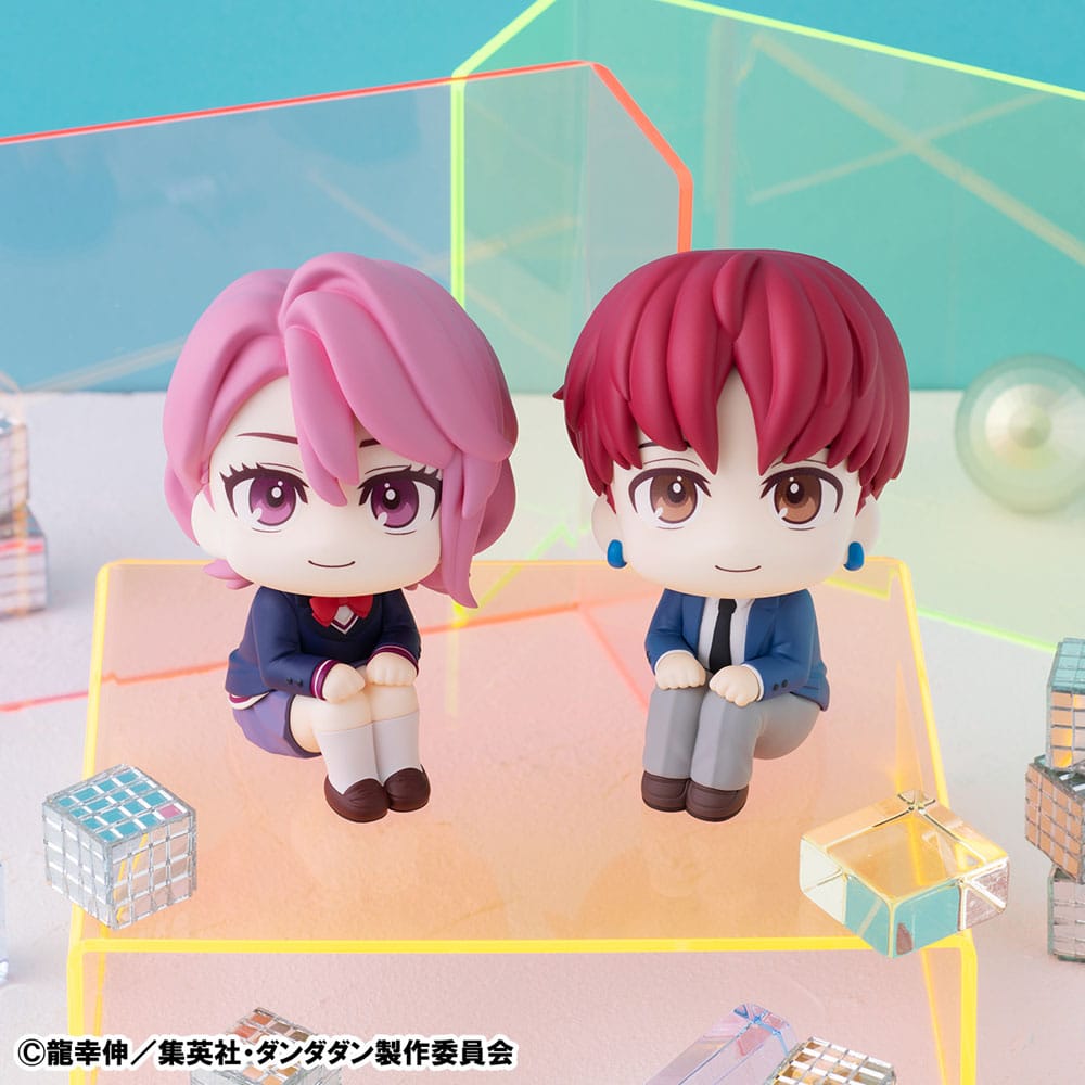 Dandadan Look Up PVC Szobor Aira & Jiji 11 cm ( Ajándék)