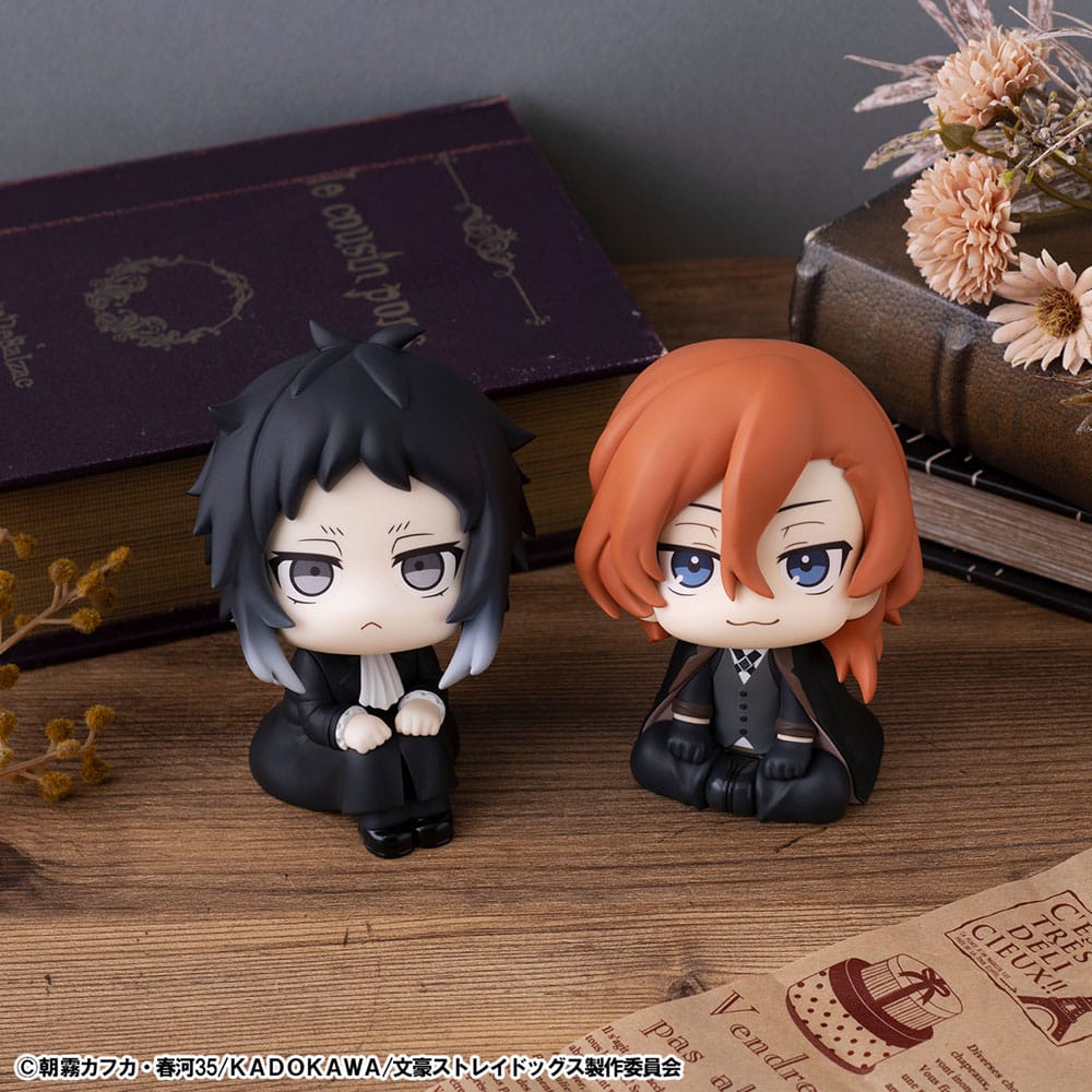 Bungo Stray Dogs Look Up PVC Szobor Ryunosukie Akutagawa & Chuya Nakahara 11 cm ( Ajándék)