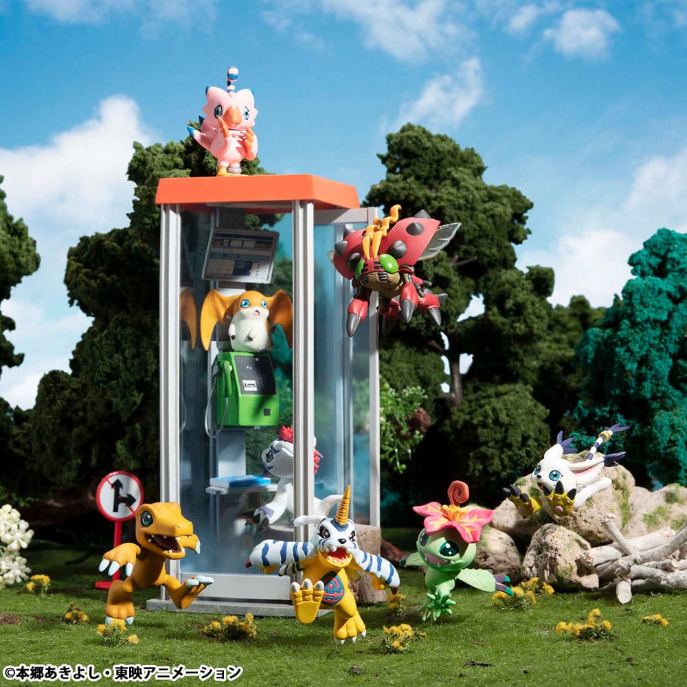 Digimon Adventure Digicolle! Series Trading Figura 5 cm Mix Válogatás (8)