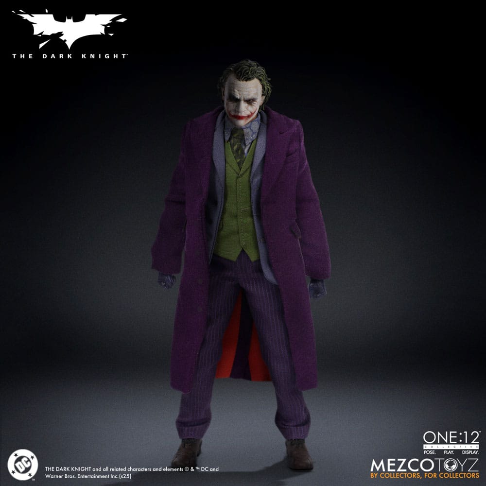The Dark Knight Akciófigura 1/12 Joker 17 cm