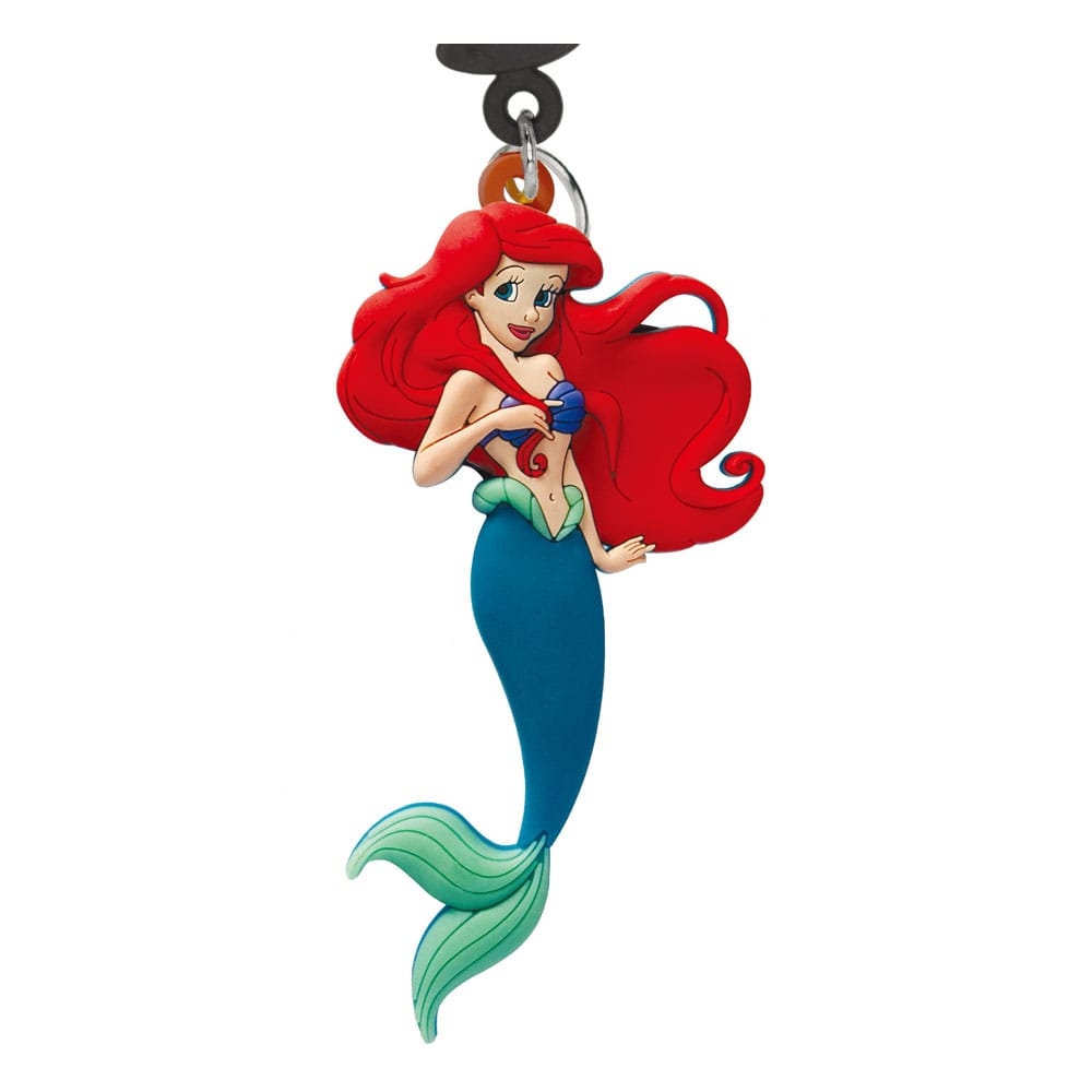 Disney Princess Soft Touch PVC Táska Clip Ariel