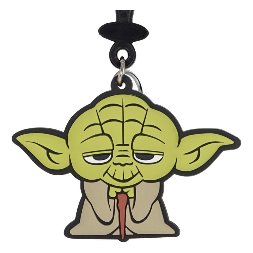 Star Wars Soft Touch PVC Táska Clip Yoda