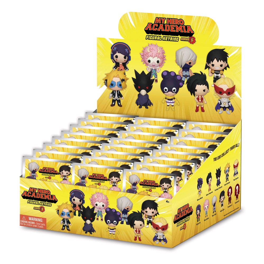My Hero Academia 3D Foam Táska Clips Series 5 Készlet (24)