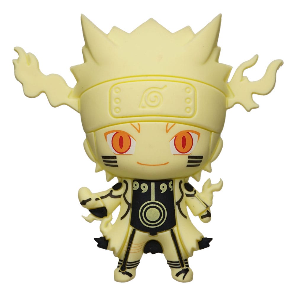 Naruto 3D Mágnes Naruto (Kurama Link Mode)