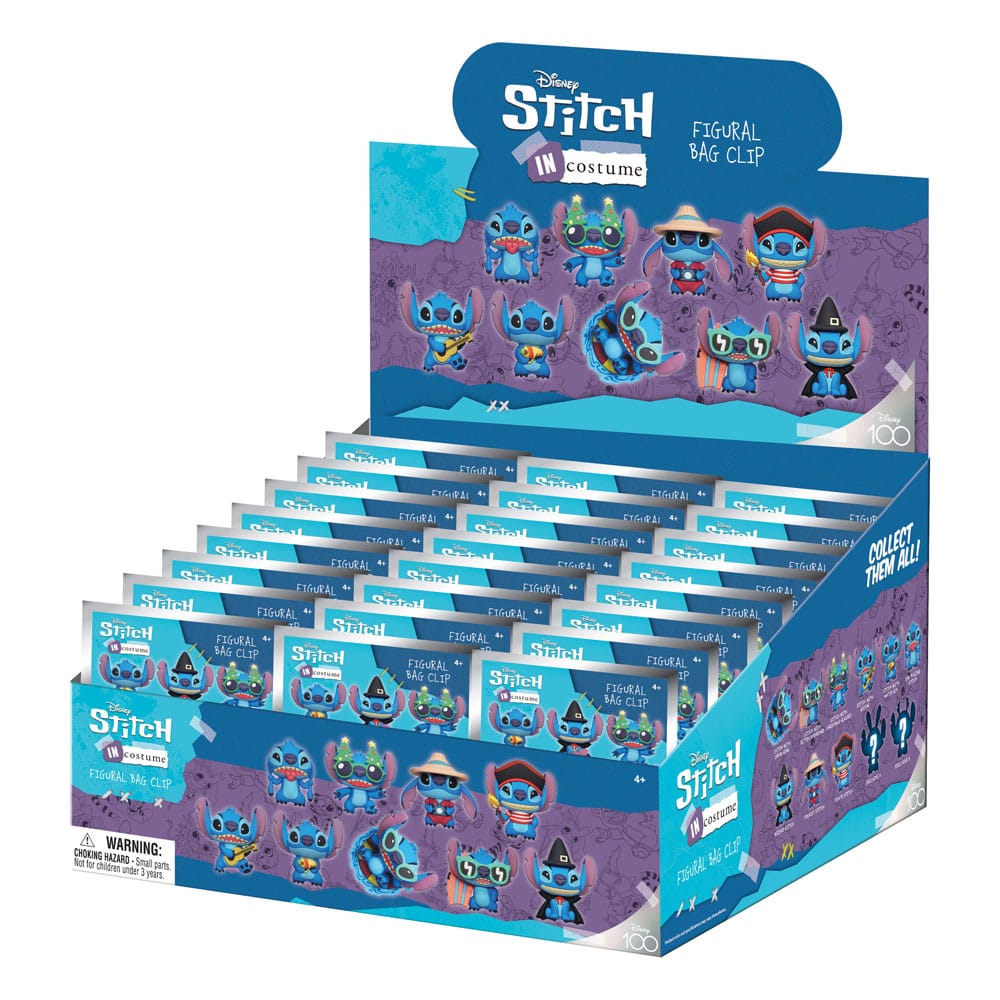 Lilo & Stitch 3D Foam Táska Clips Costumes Series 3 Készlet (24)