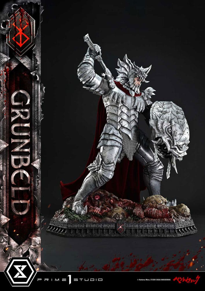 Berserk Ultimate Prémium Masterline Series Szobor 1/4 Grunbeld Grunbeld vs. Guts Bonus Verzió 107 cm