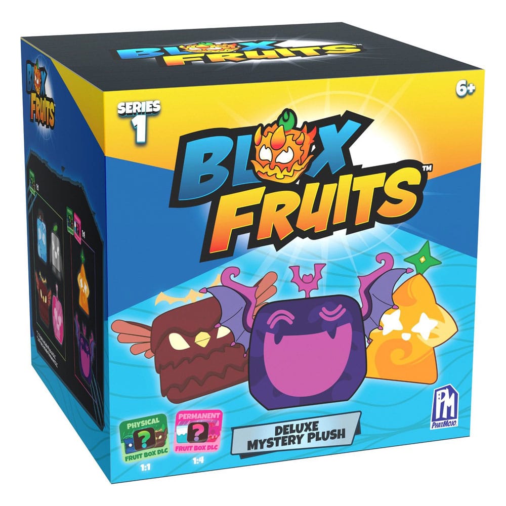 Blox Fruits Blind Táska Plüss Figurák 20 cm Series 1 Készlet (4)