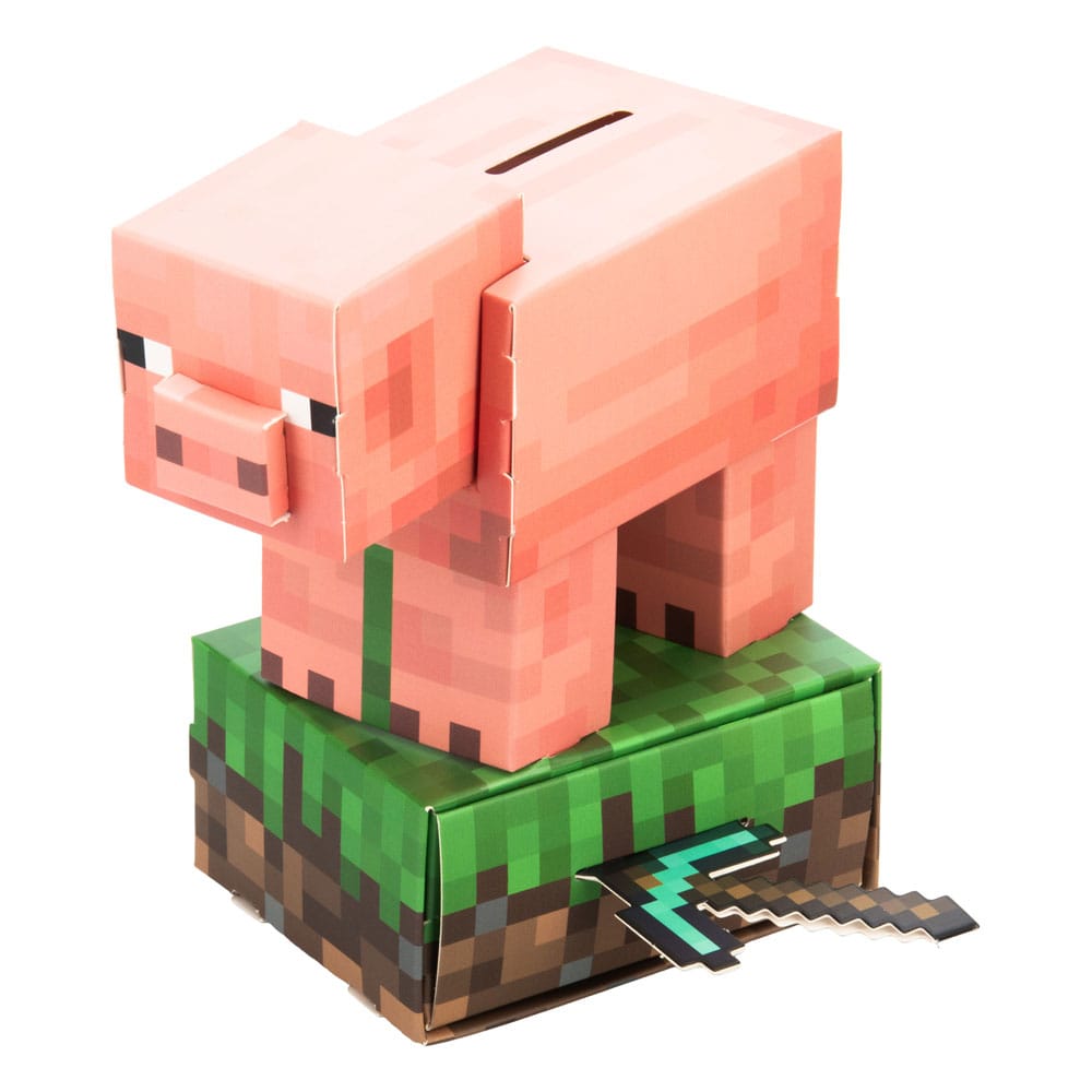 Minecraft Build Your Own Money Persely Treasure Schwein