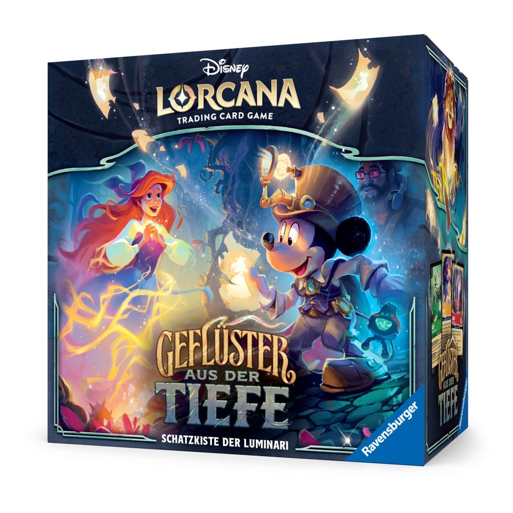 Disney Lorcana TCG Geflüster aus der Tiefe llumineer’s Trove (24) *Német Nyelvű Kiadás*