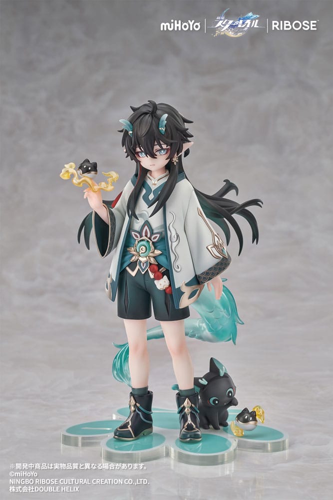 Honkai: Star Rail Rise Up Chibineko Series PVC Szobor Dan Heng / Imbibitor Lunae Ver. 19 cm