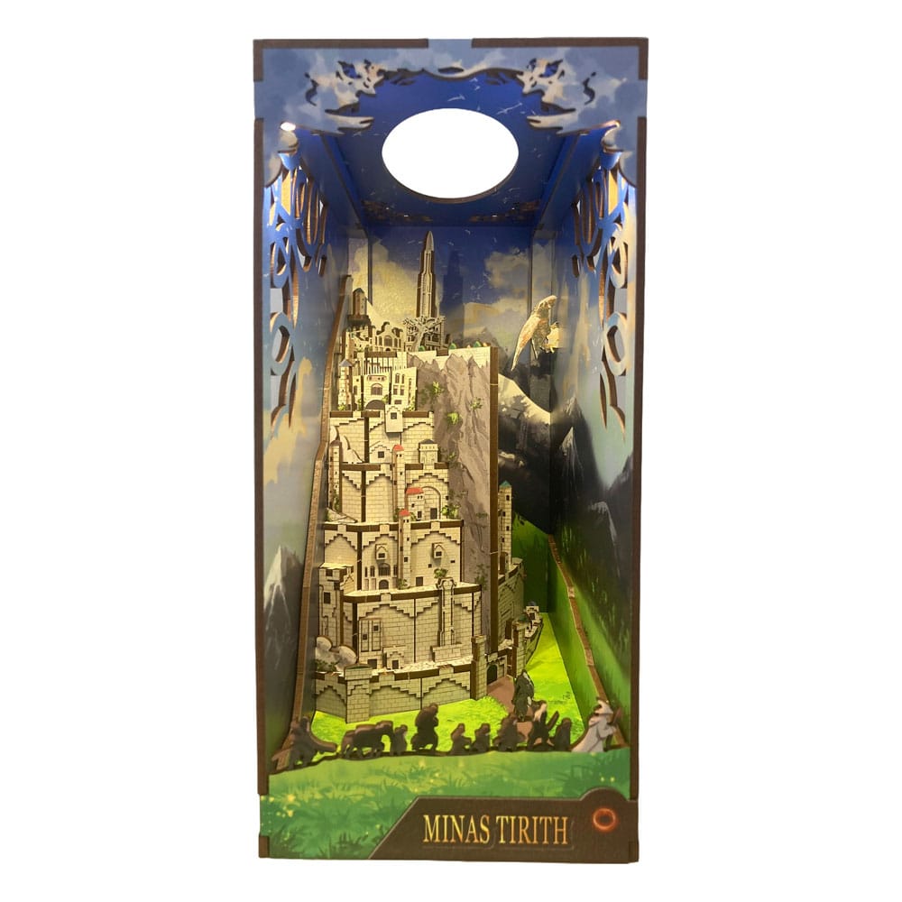 The Lord of the Rings Tiny Adventures Könyv Nook Mini Dioráma Minas Tirith 23 cm