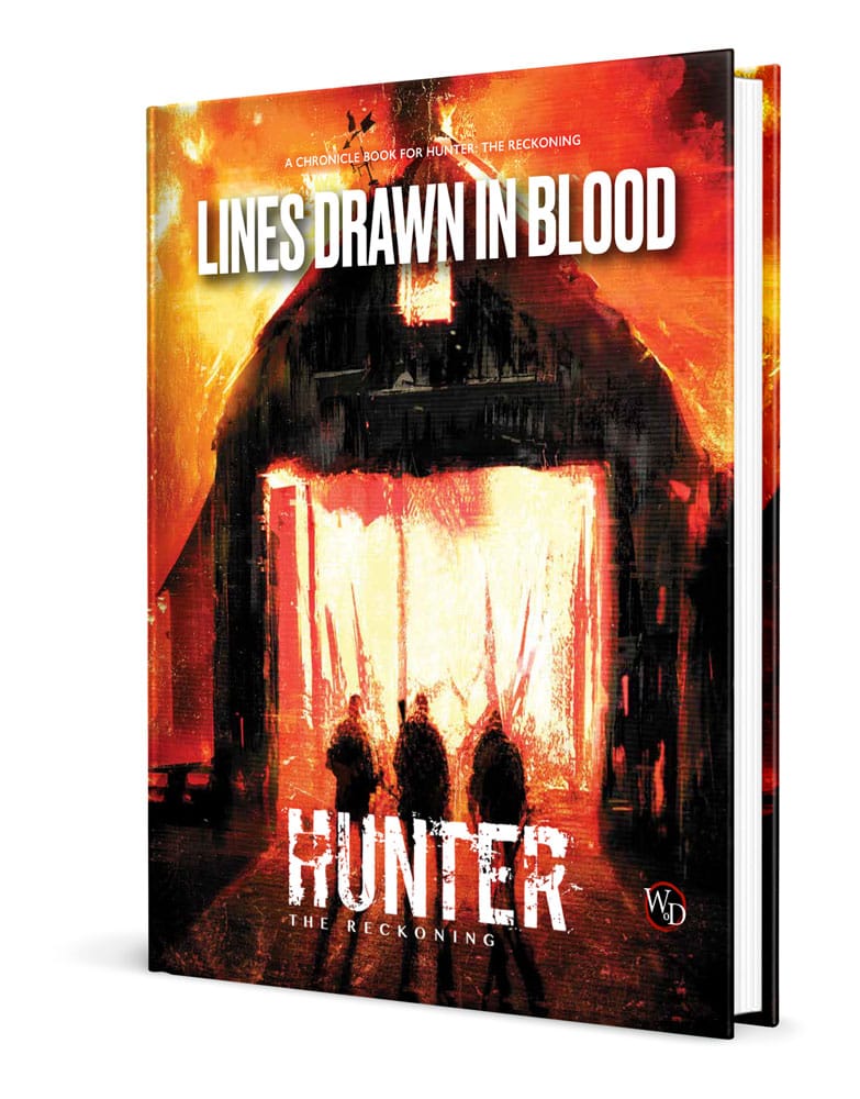 Hunter: The Reckoning 5th Kiadás RPG Könyv Lines Drawn in Blood Sourcebook  *Englische Verzió*