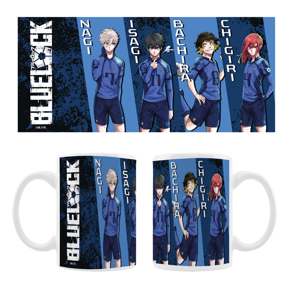 Blue Lock Kerámia Bögre Nagi, Isagi, Bachira & Chigiri