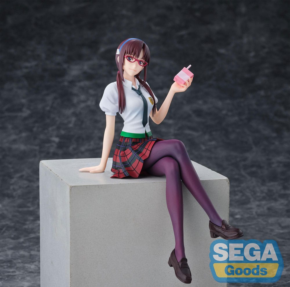 Evangelion: New Theatrical Kiadás PM Perching PVC Szobor Mari Makinami Illustrious 14 cm