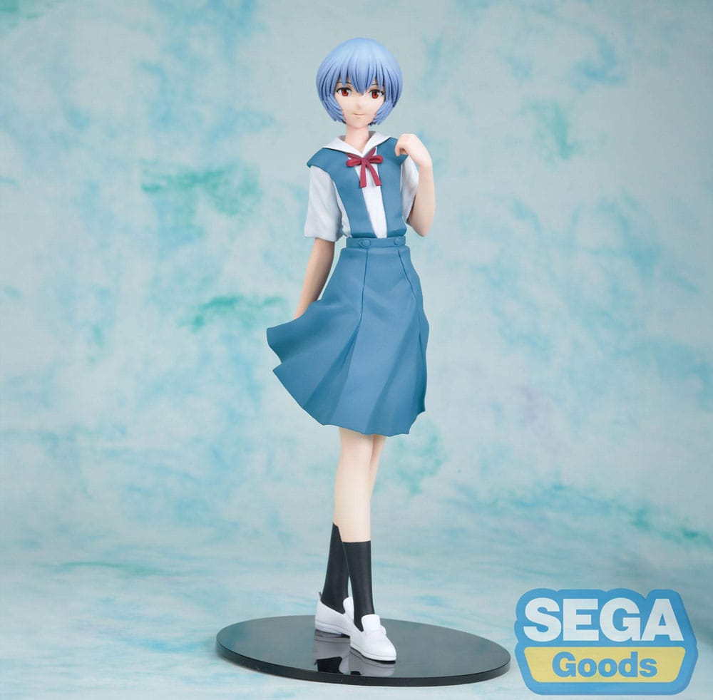 Rebuild of Evangelion High Prémium PVC Szobor Rei Uniform Ver. Evangelion: New Theatrical Kiadás 20 cm