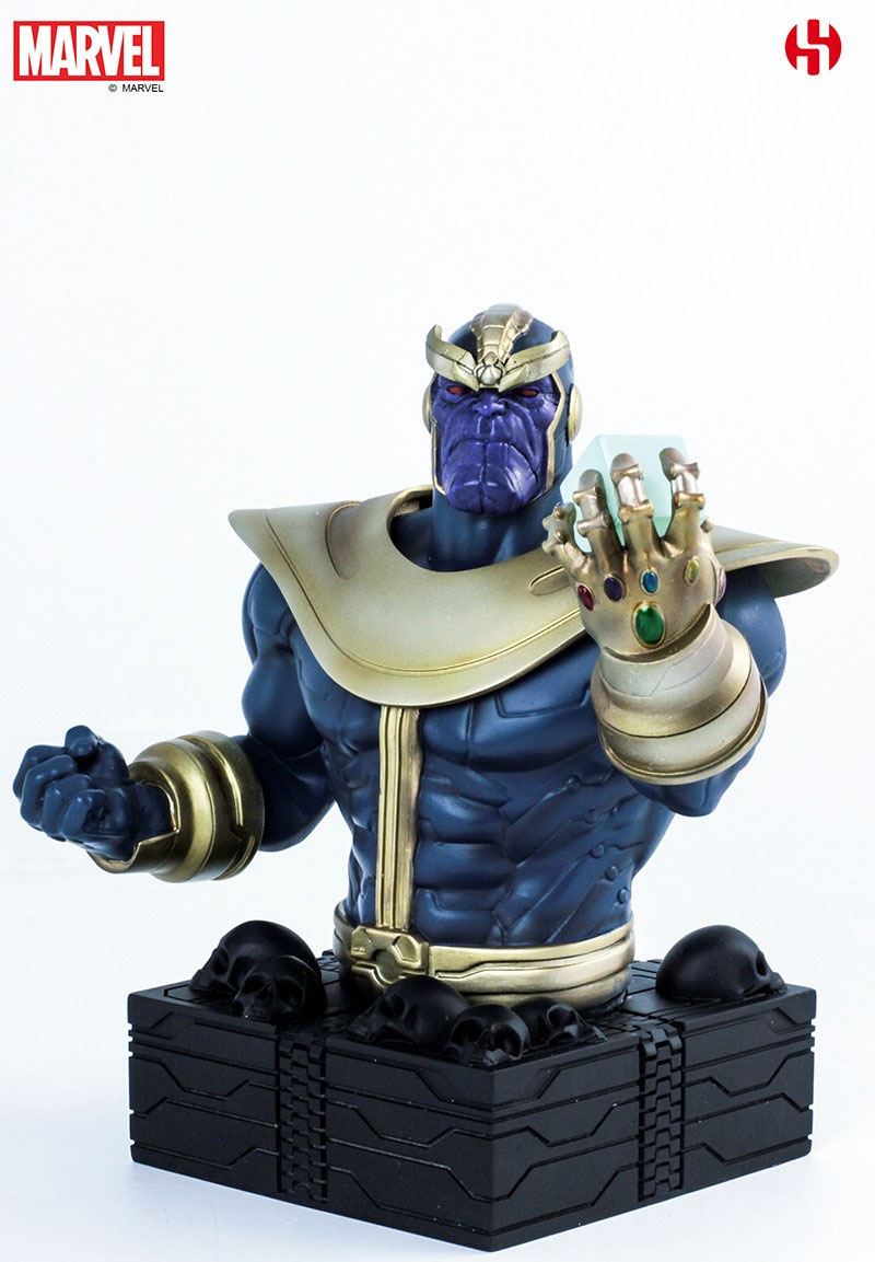 Marvel Mellszobor Thanos The Mad Titan 16 cm