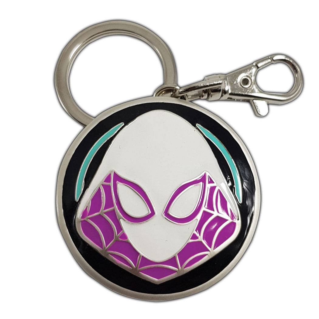 Marvel Comics Fém Kulcstartó Spider-Gwen Logó