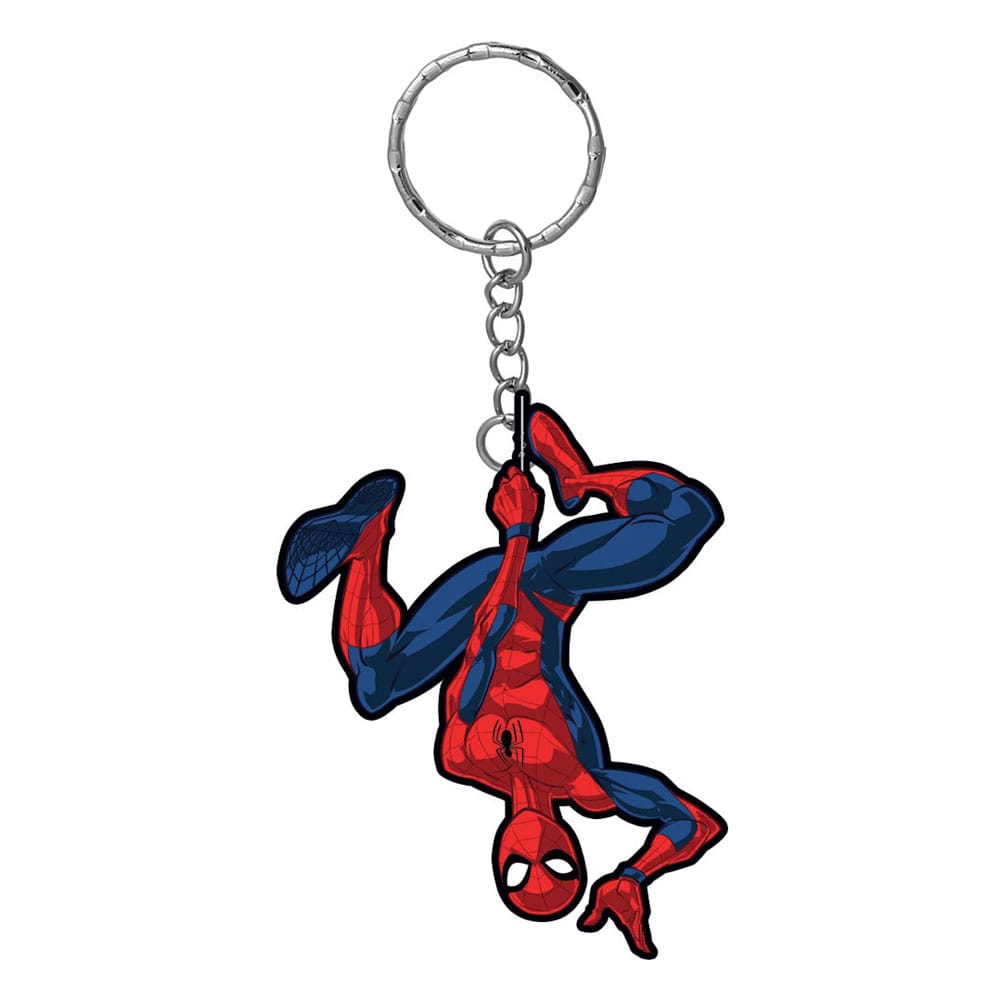 Marvel Rubber Kulcstartó Spider-Man Hanging