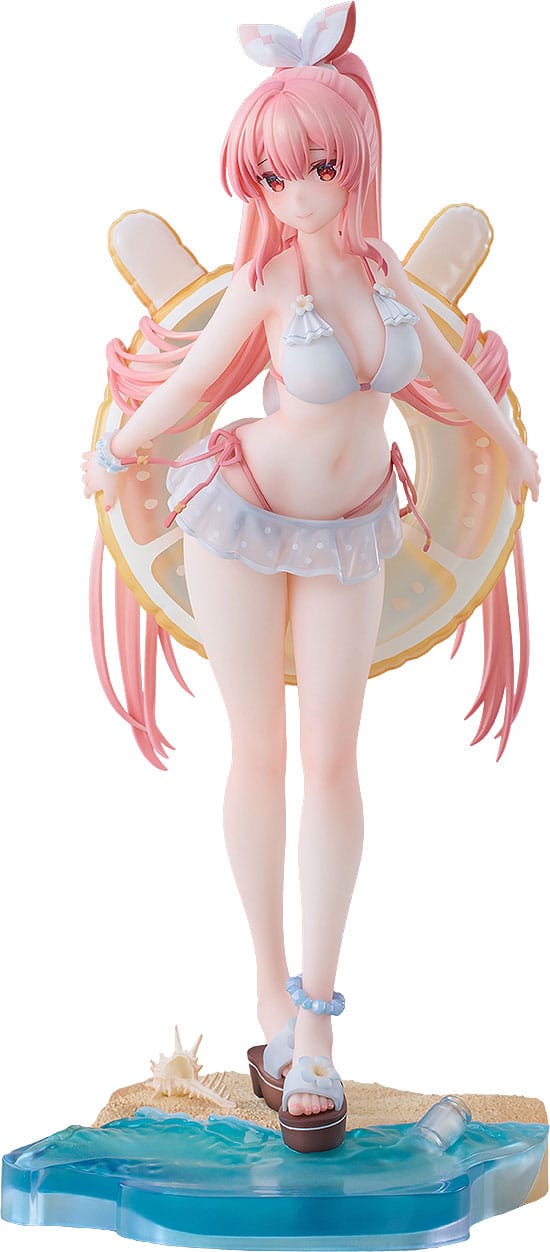 Rosuuri Original Character PVC Szobor 1/7 White Rabbit Rosu: Swimsuit Ver. 25 cm