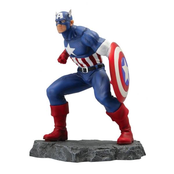 Marvel Comics Civil War Szobor 1/8 Captain America 22 cm