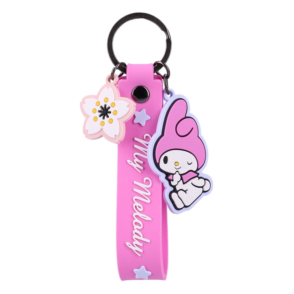 Sanrio Kulcstartó Hello Kitty & Friends FunKey Chains Pink