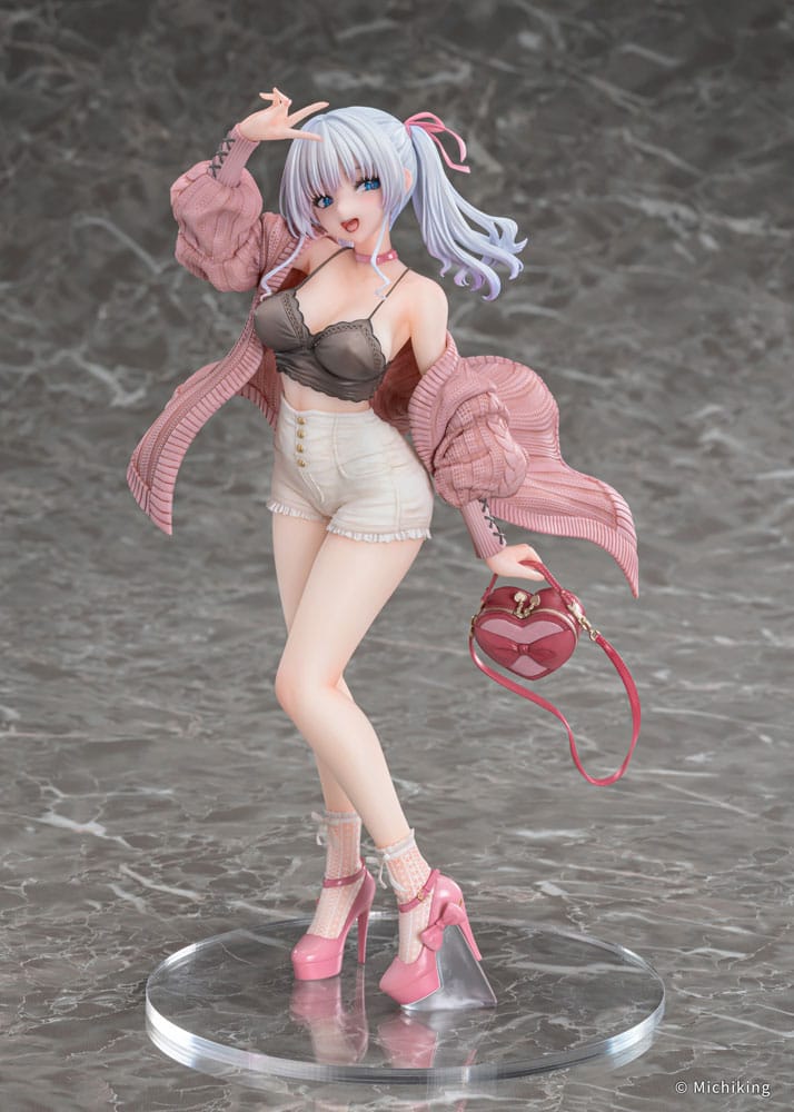 Original Character PVC Szobor 1/6 Shion Passion Pink Illustration by Michiking 27 cm
