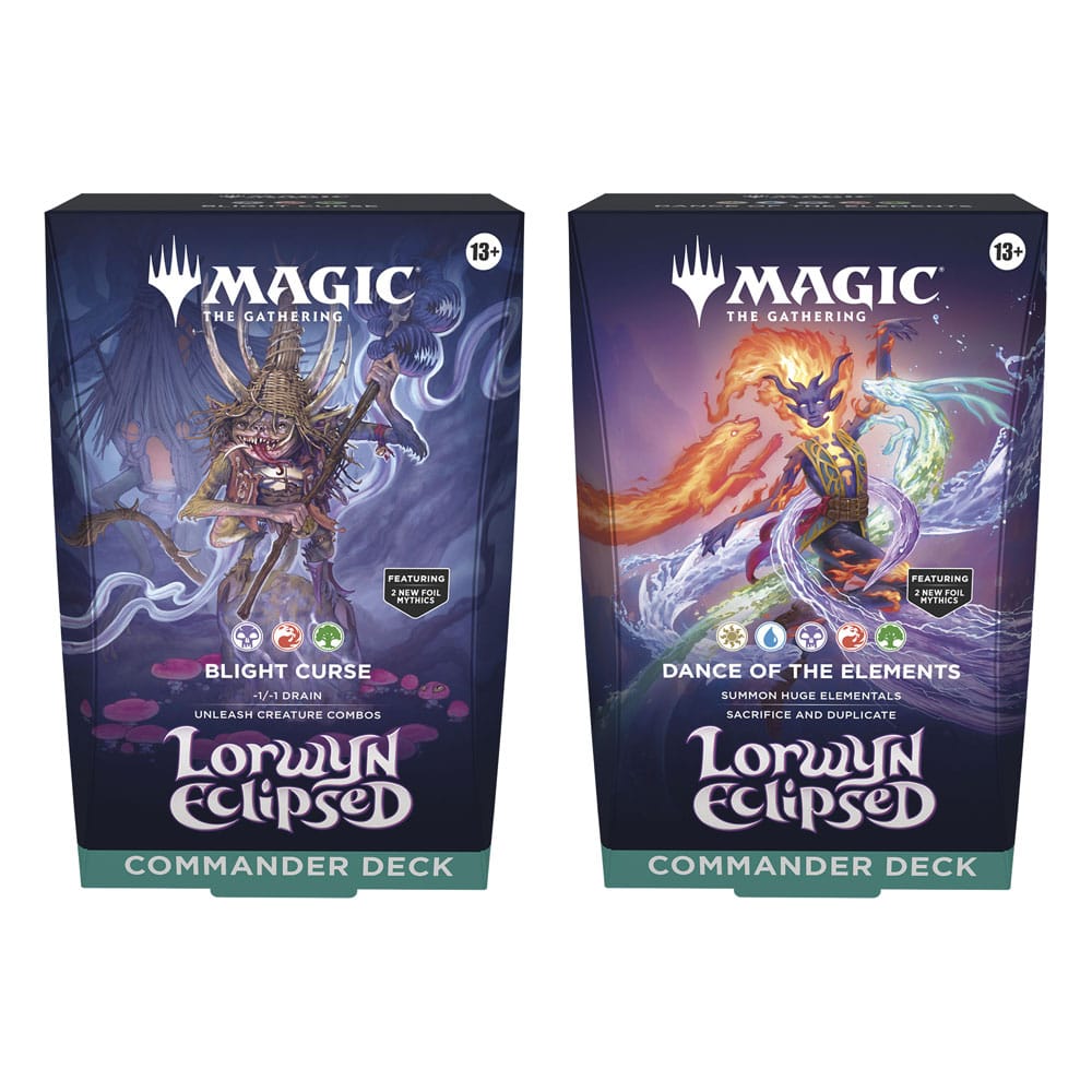 Magic the Gathering Lorwyn Eclipsed Commander Decks Készlet (4) Angol Nyelvű