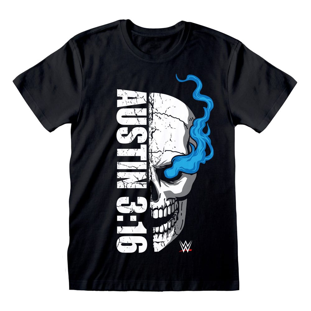WWE Póló Austin 3:16 Skull Size L