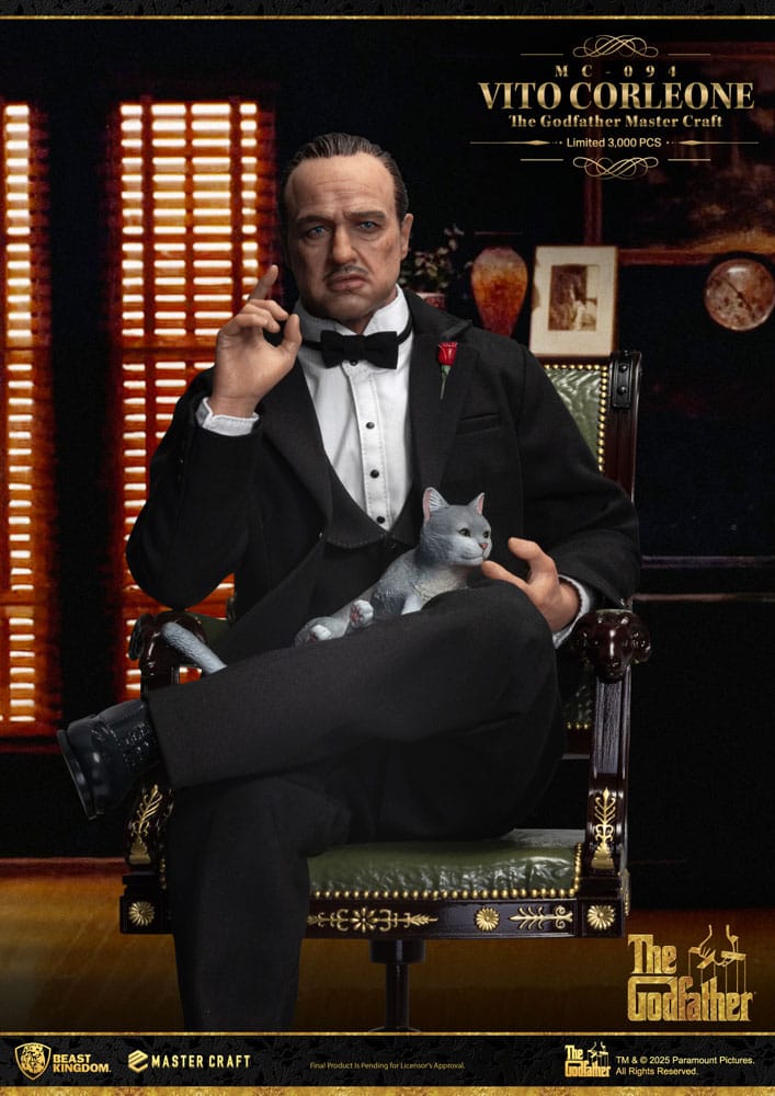 The Godfather Master Craft Szobor Vito Corleone 31 cm