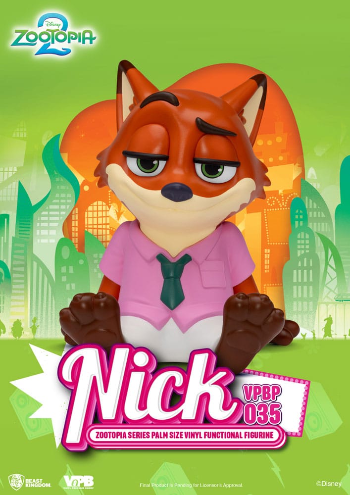 Zootopia Piggy Vinyl Persely Nick 15 cm