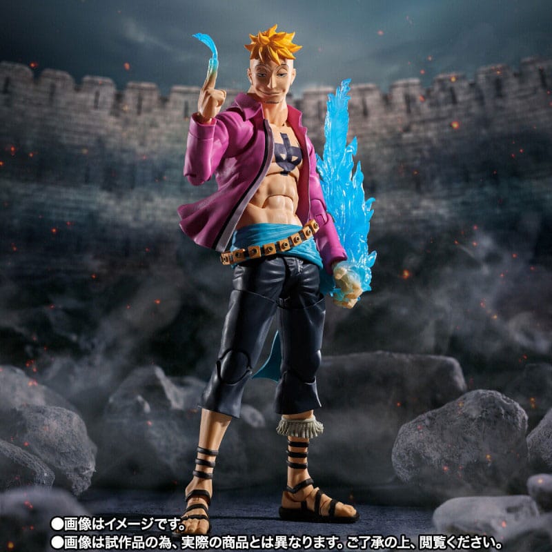 One Piece S.H.Figuarts Akciófigura Marco Marineford 17 cm
