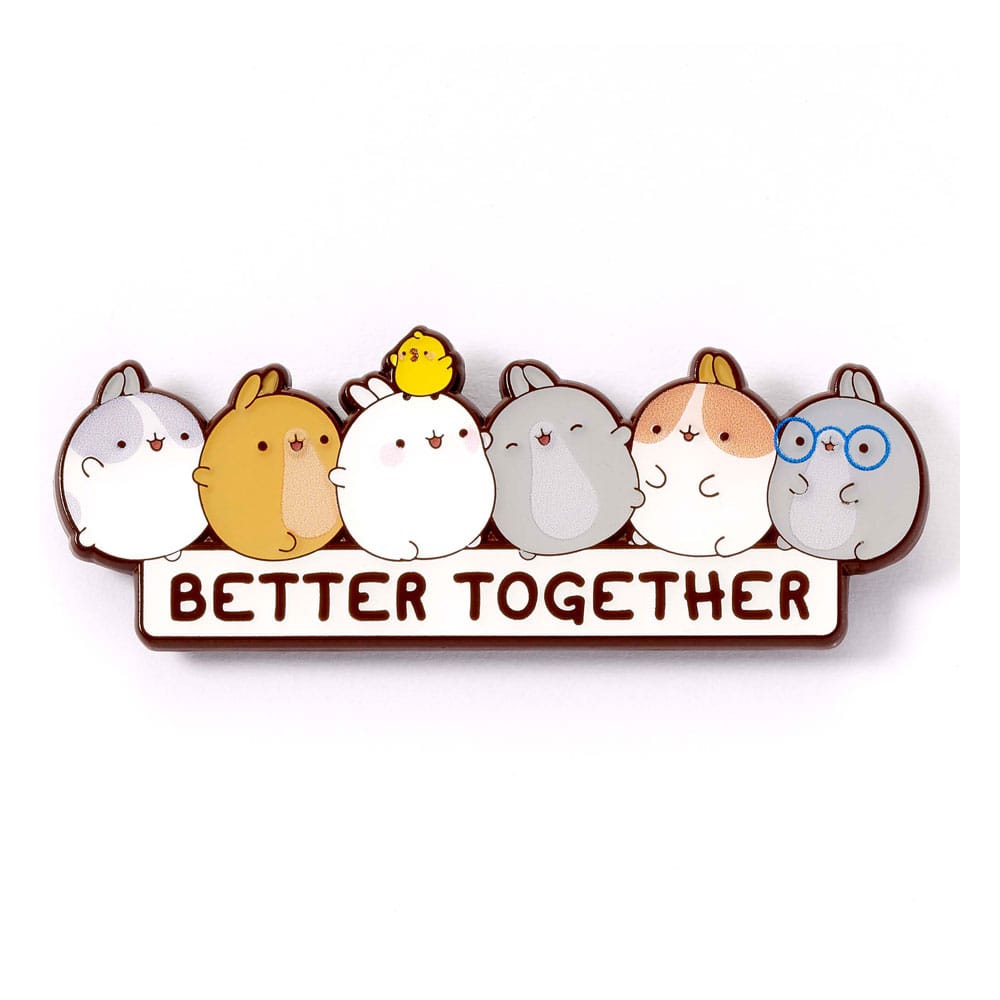 Molang Kitűző Better Together