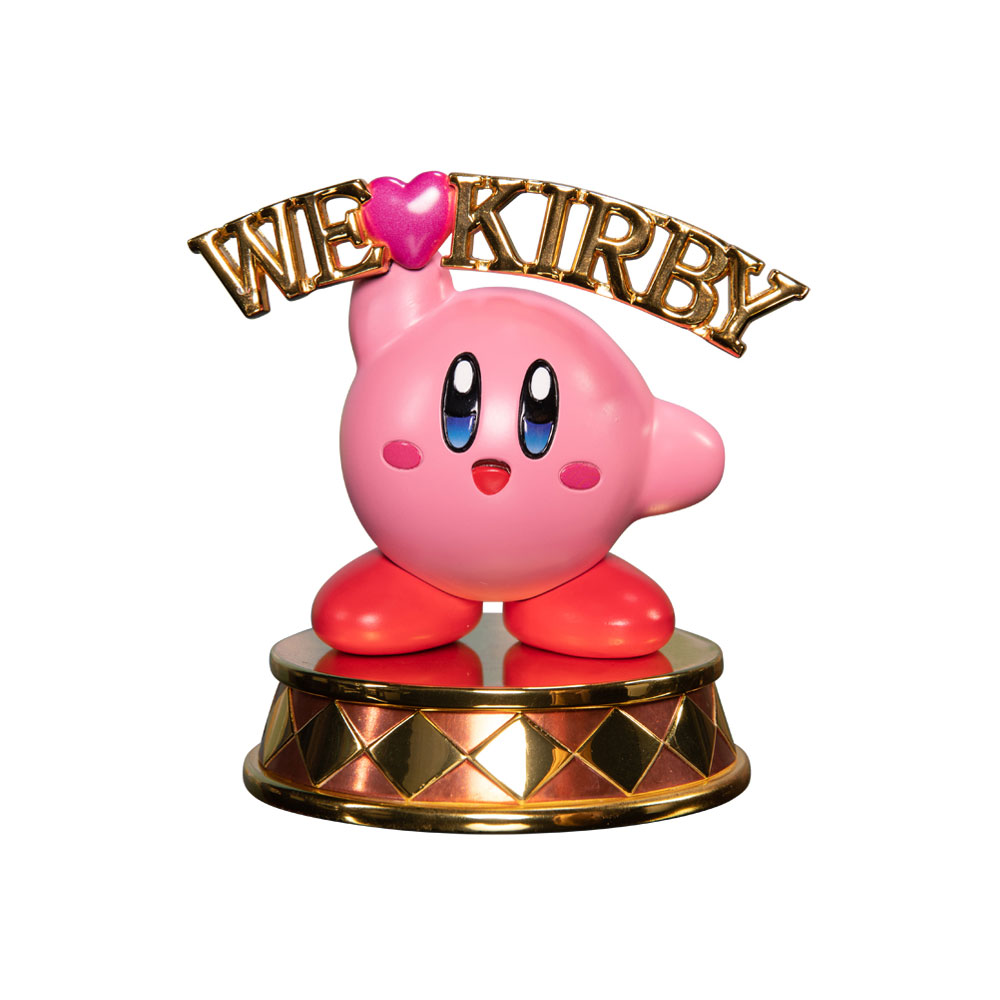Kirby DieCast Szobor We Love Kirby 10 cm