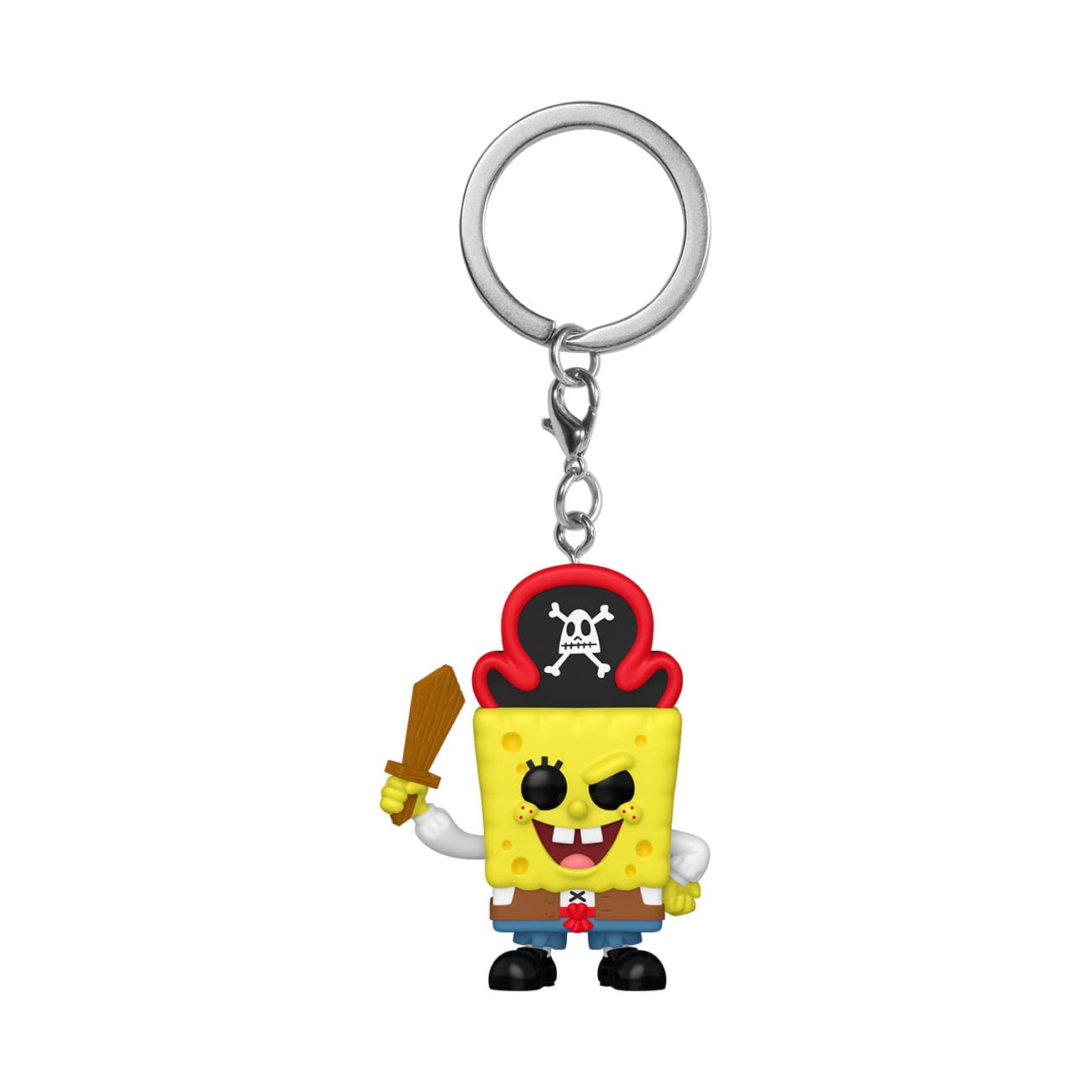 The SpongeBob Movie (2025) POP! Vinyl Kulcstartók 4 cm Spongyabob Kockanadrág Készlet (12)