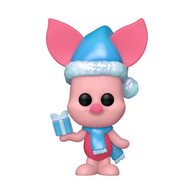 Winnie the Pooh Holiday 2025 Pocket POP! Vinyl Kulcstartók Piglet Tree Holiday Doboz 4 cm