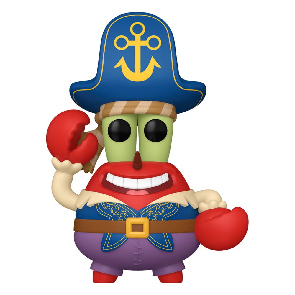Spongyabob Kockanadrág POP! Vinyl Figura Mr. Krabs (Pirate) 9 cm