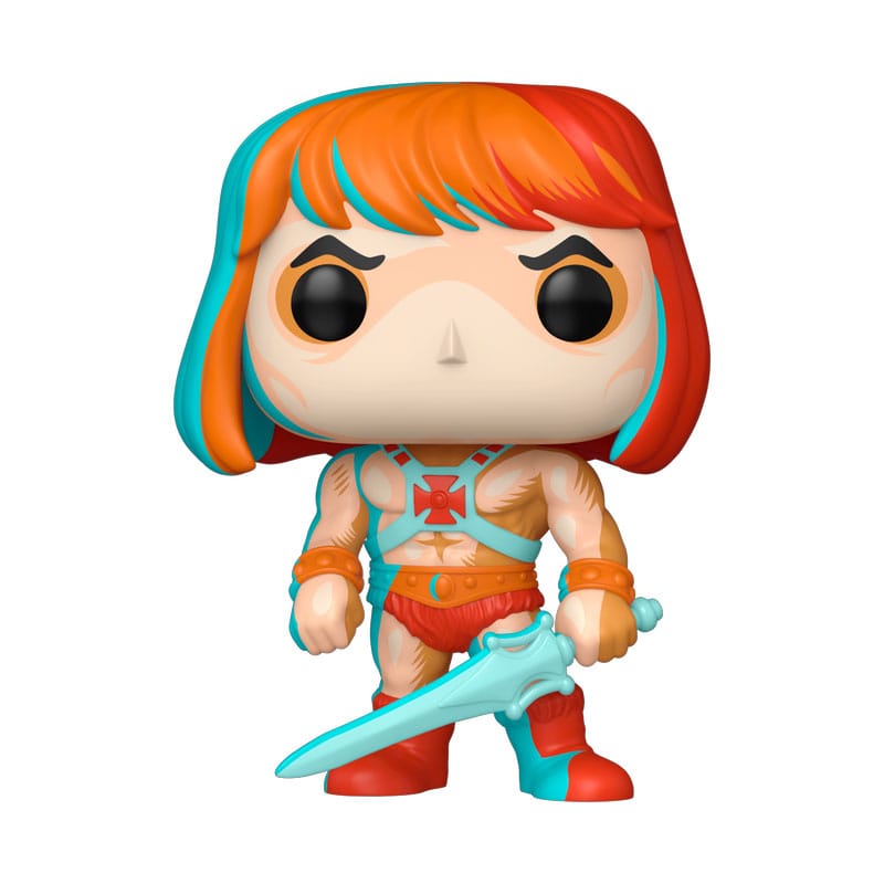 Masters of the Universe POP! Television Vinyl Figura He-Man (Comic Deco) 9 cm