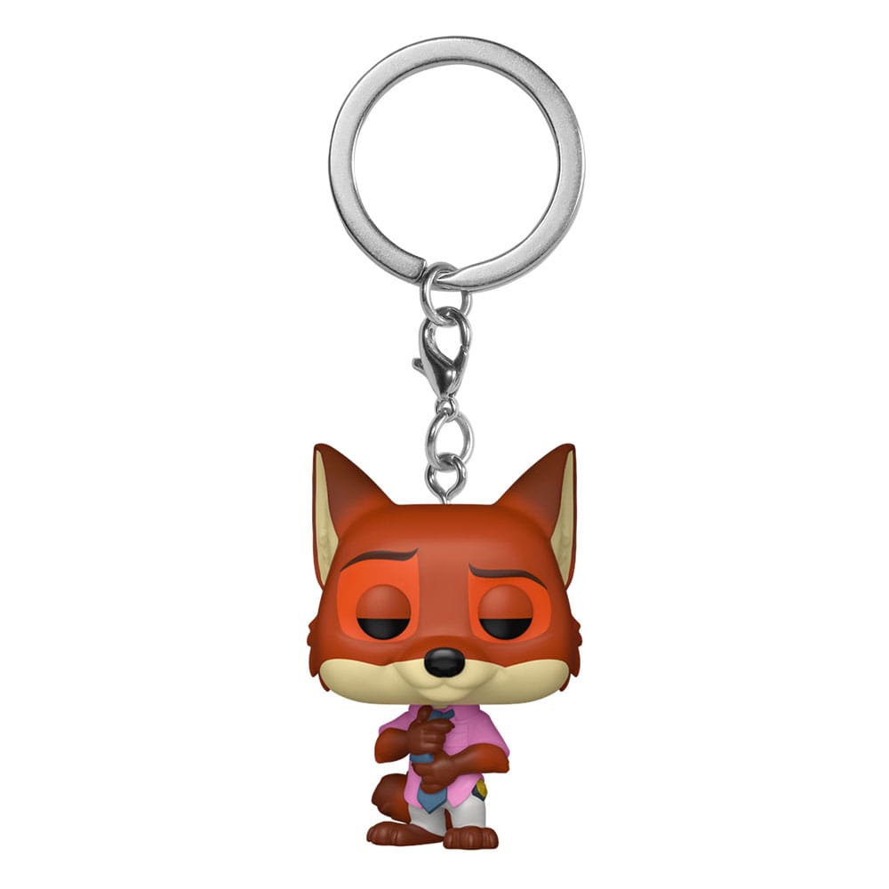 Zootopia 2 Pocket POP! Vinyl Kulcstartók 4 cm Nick Wilde Készlet (12)