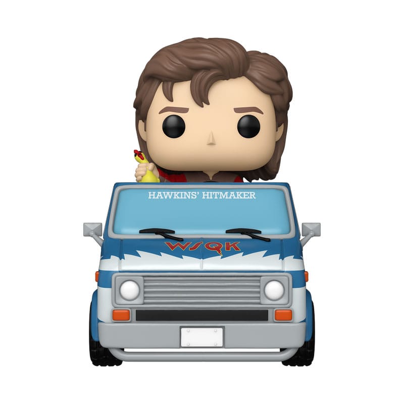 Stranger Things POP! Rides Deluxe Vinyl Steve  The Squawk Van Exkluzív 9 cm