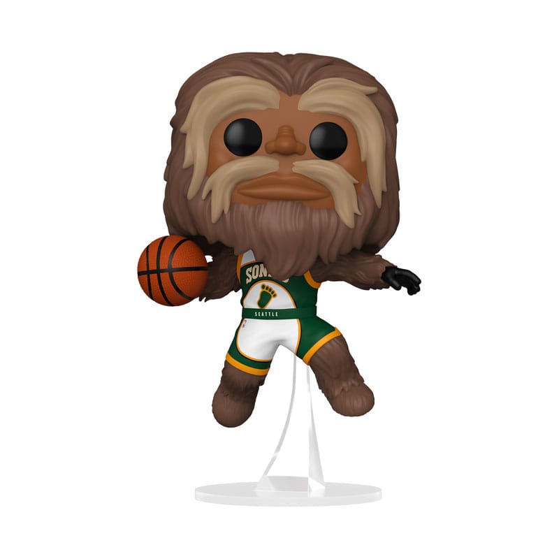 NBA Legends POP! Sports Vinyl Figura Mascots Sonics- Sasquatch 9 cm