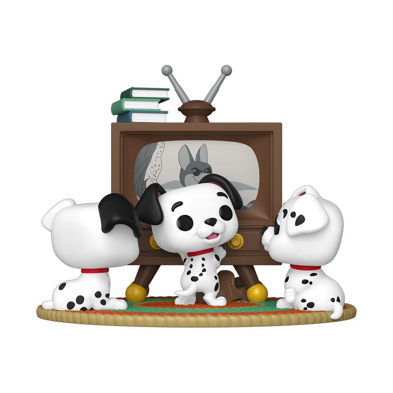 One Hundred and One Dalmatians POP Moment Vinyl Figurák Rolly, Patch & Lucky  TV 9 cm