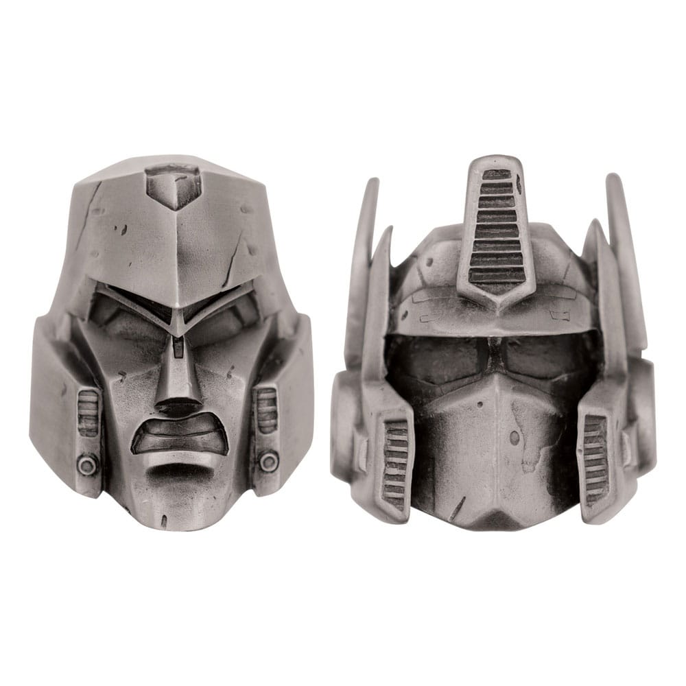Transformers Replika Csomag of 2 Helmets Optimus Prime & Megatron Limitált Kiadás
