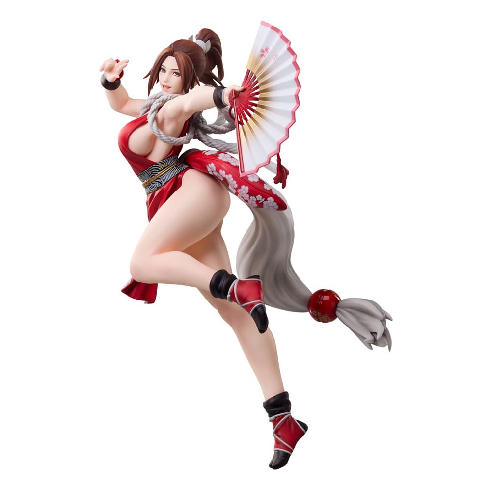 Fatal Fury: City of the Wolves B-Style PVC Szobor 1/4 Mai Shiranui: Dance of the Cherry Blossom Storm Suzaku 40 cm
