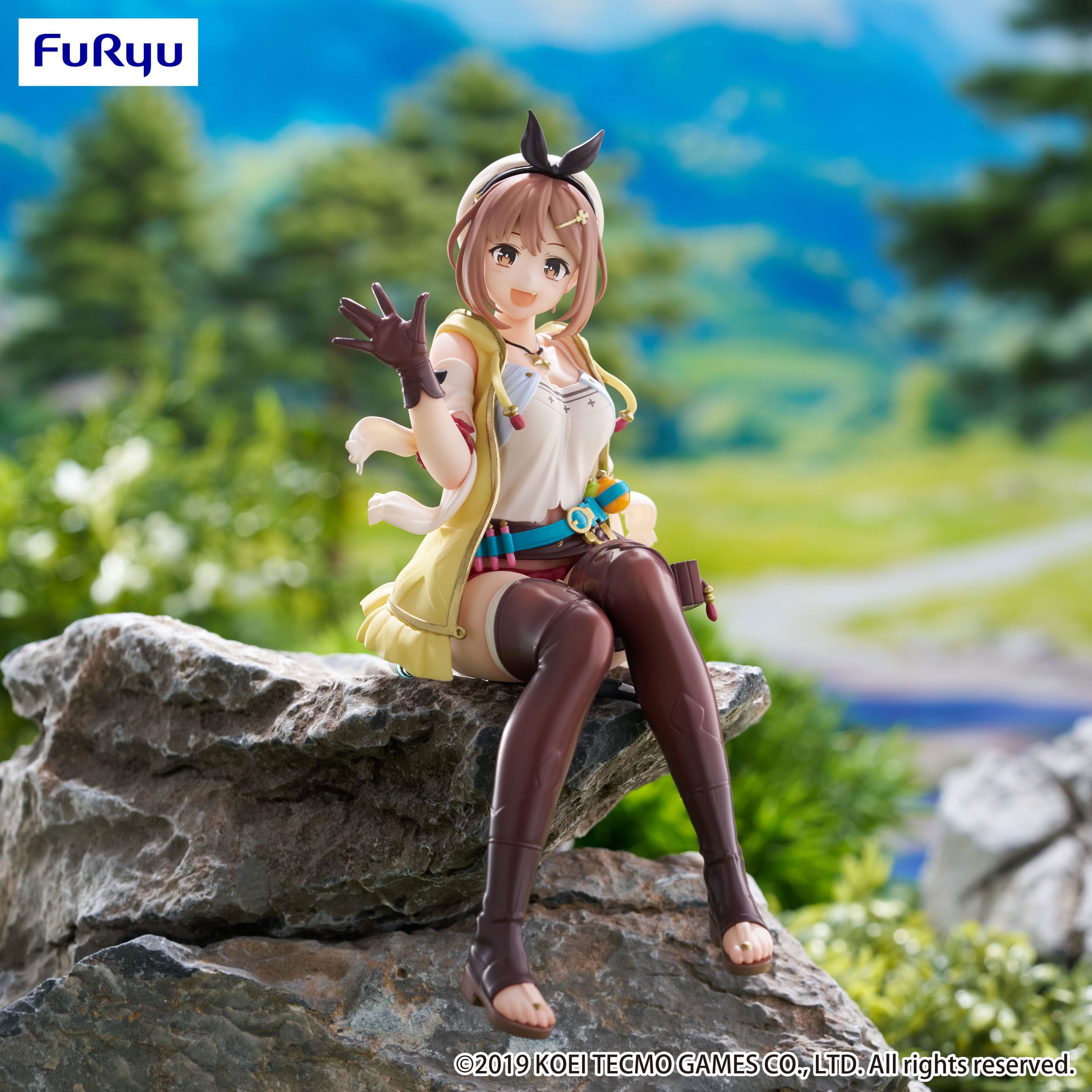 Atelier Ryza: Ever Darkness & the Secret Hideout The Animation KT model+ Noodle Stopper PVC Szobor Reisalin Stout 14 cm