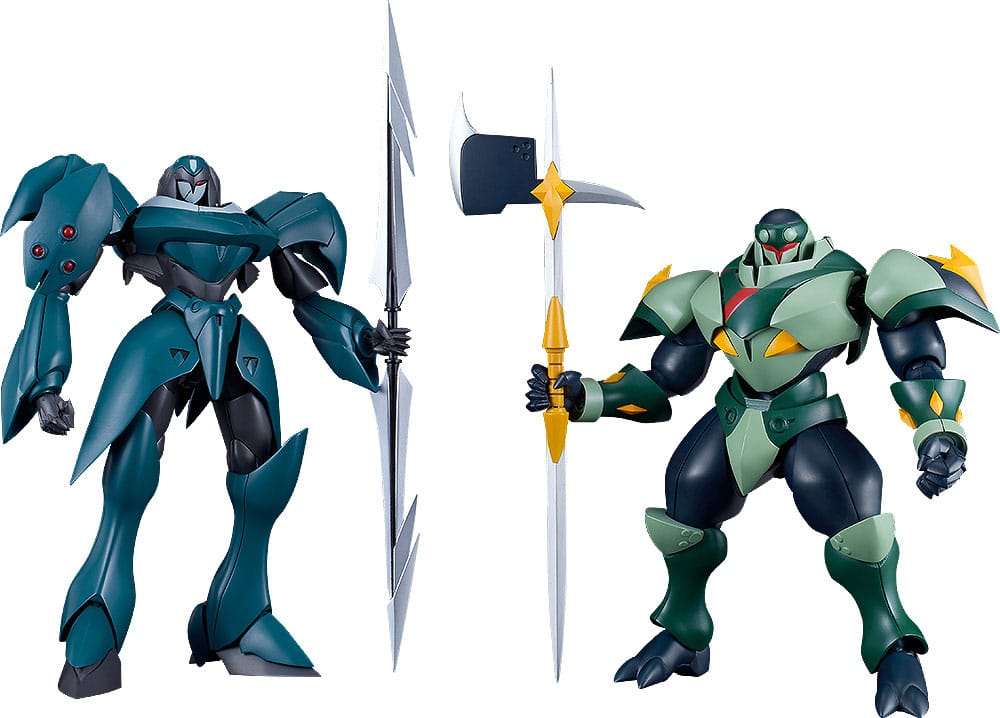 Starknight Tekkaman Blade Moderoid Plastic Model Kits 2-Csomag Tekkaman Dagger & Tekkaman Axe