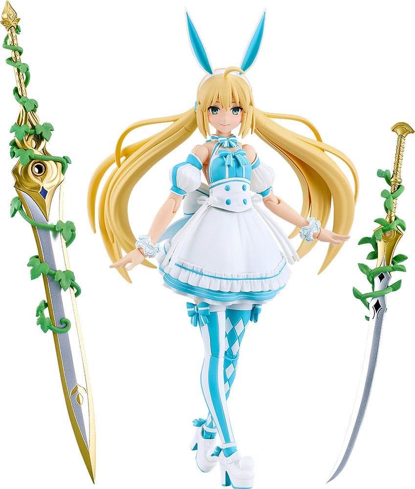 Fate/Grand Order Plamatea Plastic Modellkészlet Berserker/Altria Caster 15 cm