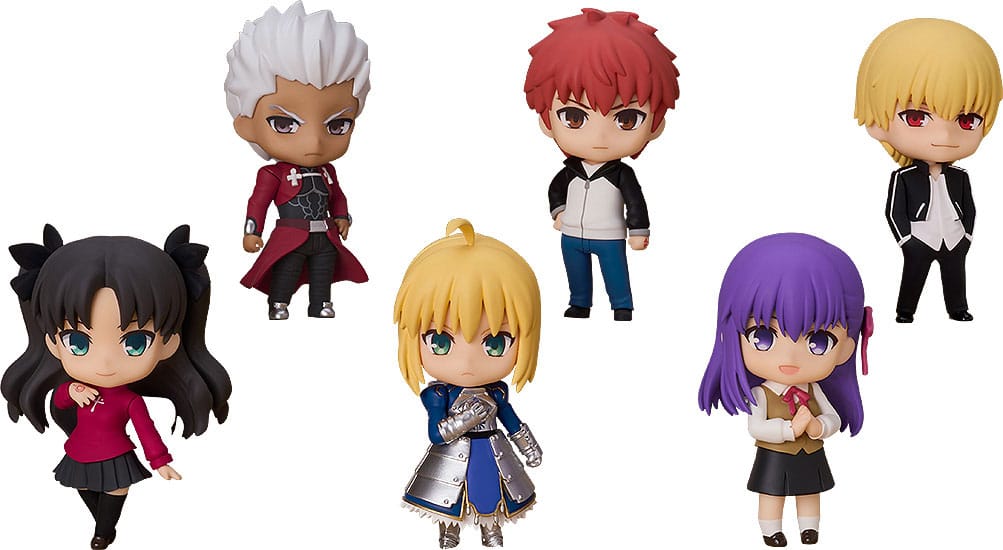 Fate/Stay Night Nendoroid Surprise Minifigures 7 cm Heroes vs Villains Készlet (6)